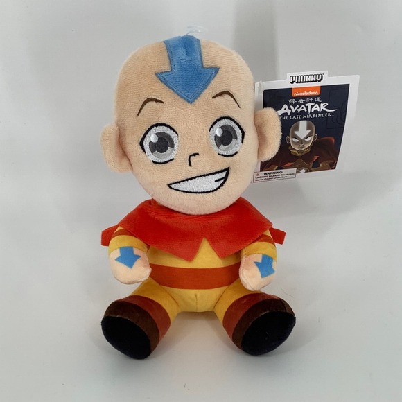 NEW! Kidrobot Nickelodeon AVATAR THE LAST AIRBENDER AANG PHUNNY PLUSH F7 - Picture 2 of 7